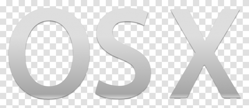 The Os X Logo Os X Logo, Text, Number, Symbol, Alphabet Transparent Png