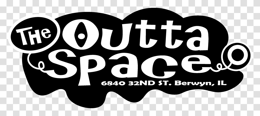 The Outta Space Outta Space Logo, Label, Alphabet, Word Transparent Png