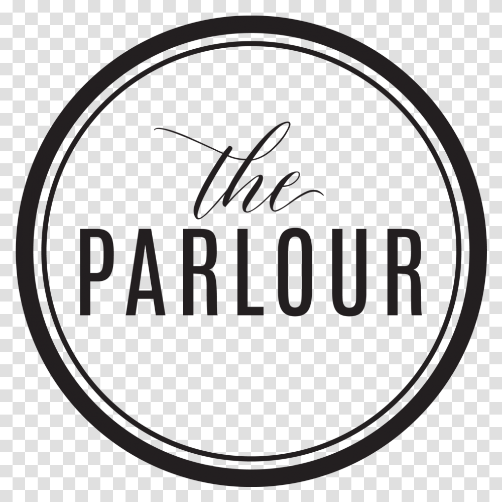 The Parlour Logo Circle Circle, Label, Trademark Transparent Png