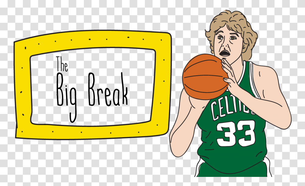 The Path Of Patrick Vassel Larry Bird Clipart, Person, People, Sport, Team Sport Transparent Png