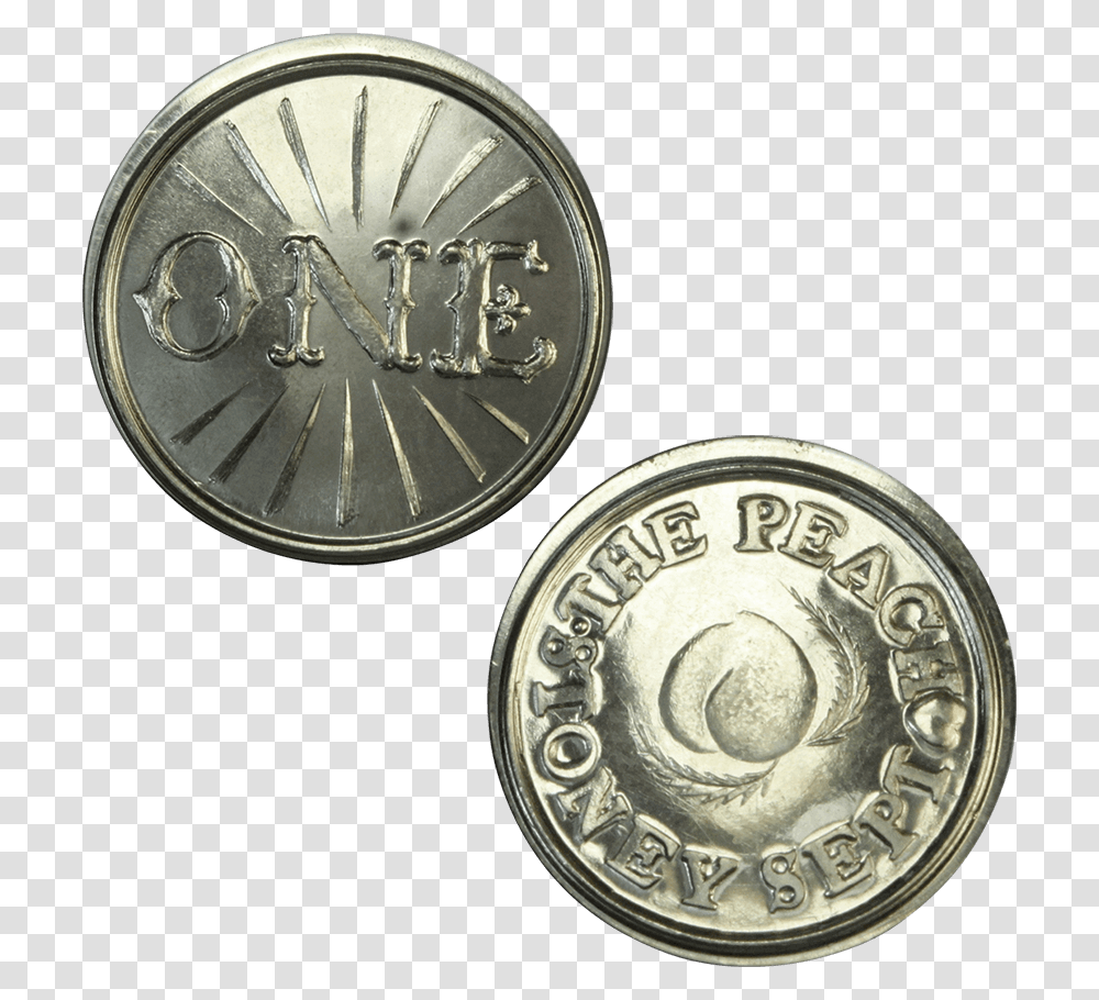 The Peach Silver Brothel Token Token Coin, Nickel, Money, Clock Tower, Architecture Transparent Png