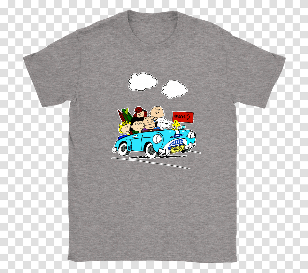 The Peanuts Go To The Beach Holiday Snoopy Shirts Shirt, Apparel, T-Shirt Transparent Png