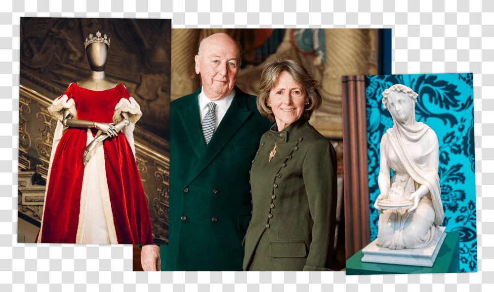 The Peeress Robe The Duke And Duchess Of Devonshire, Tie, Person, Fashion Transparent Png