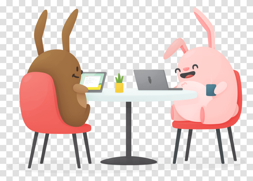 The People Behind The Bunny, Chair, Furniture, Sitting, Crowd Transparent Png