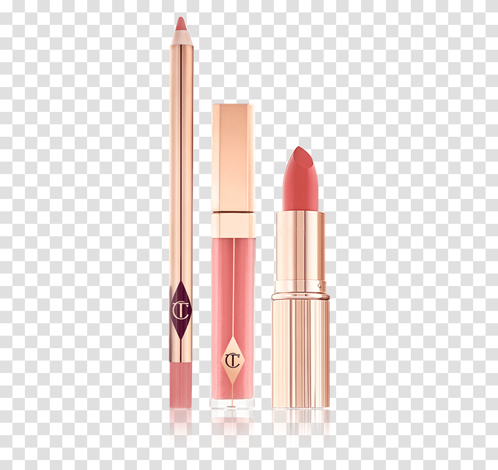 The Perfect Pink Kiss Charlotte Tilbury Perfect Nude Kiss, Lipstick, Cosmetics Transparent Png