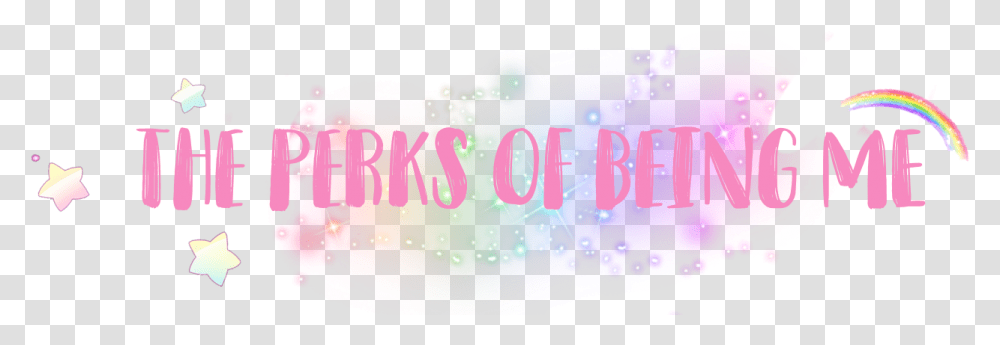 The Perks Of Being Me Calligraphy, Purple, Birthday Cake, Dessert, Food Transparent Png