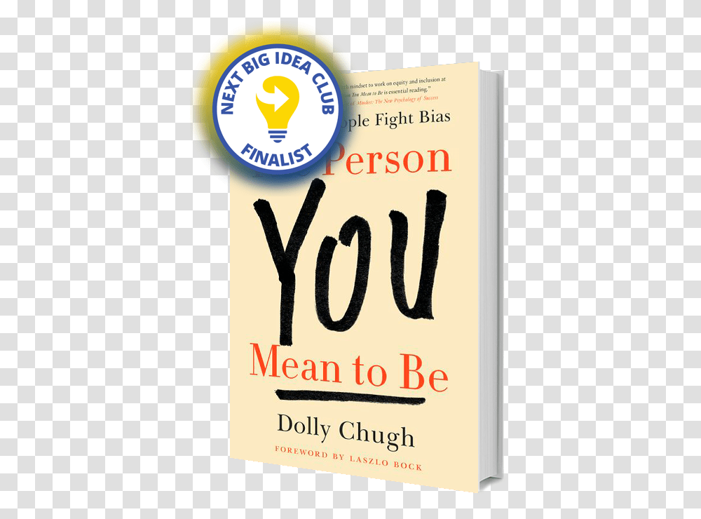 The Person You Mean To Be, Poster, Advertisement, Novel, Book Transparent Png