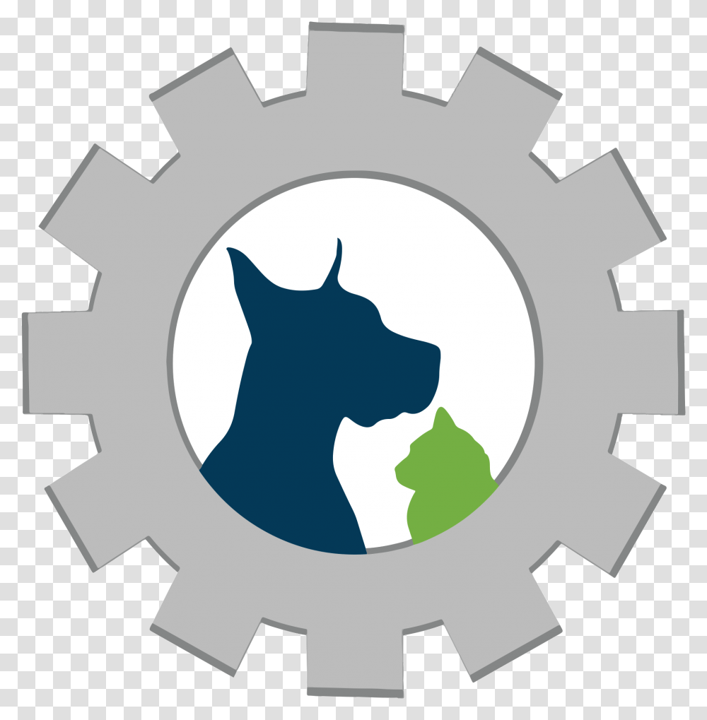 The Pet Mechanic Philadelphia Vet And Animal Hospital Color Gear Icon, Machine, Cross, Symbol, Cat Transparent Png