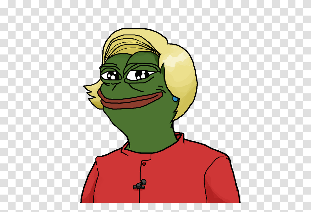 The Philosophy Of Memes Hillary Clinton Pepe Meme, Plant, Person, Face, Green Transparent Png
