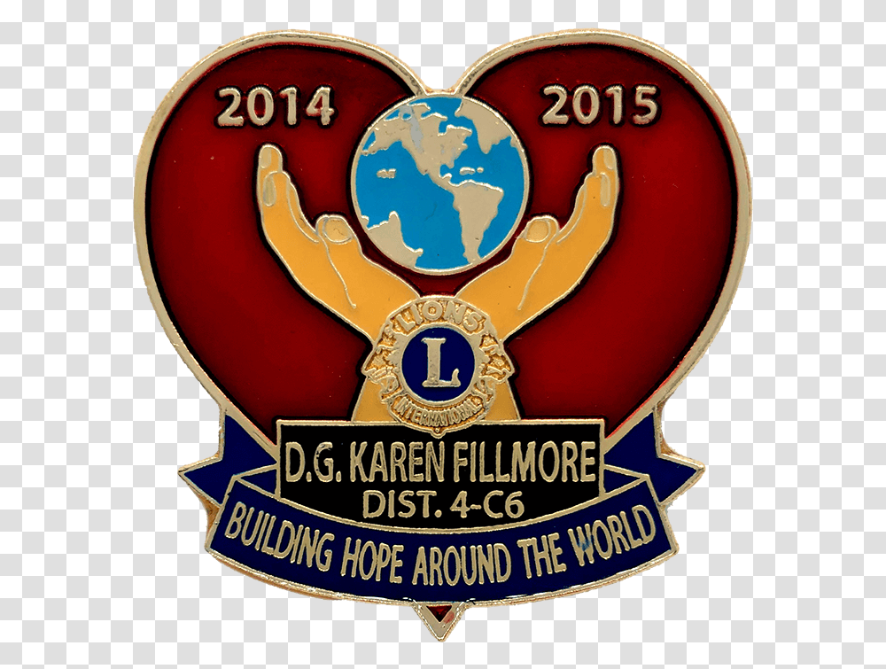 The Pin Center Custom Lapel Pins For Lions International Badge, Logo, Symbol, Word, Label Transparent Png