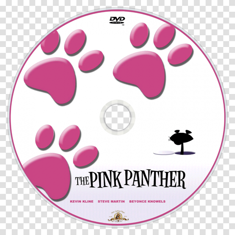 The Pink Panther Dvd Disc Image Pink Panther Dvd Disc, Disk Transparent Png