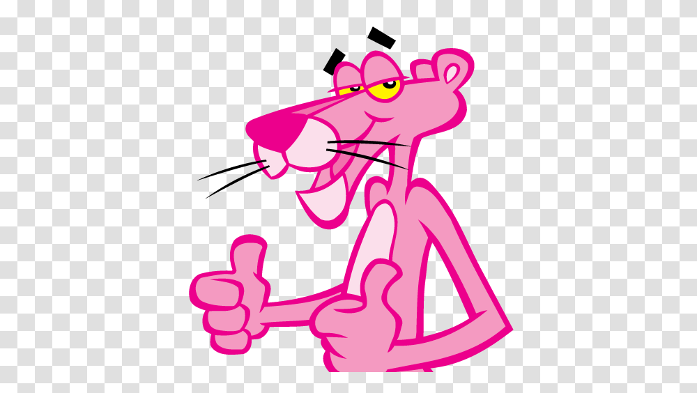 The Pink Panther Has Been Named On Real Madrids Bench For Tonight, Hand, Animal Transparent Png