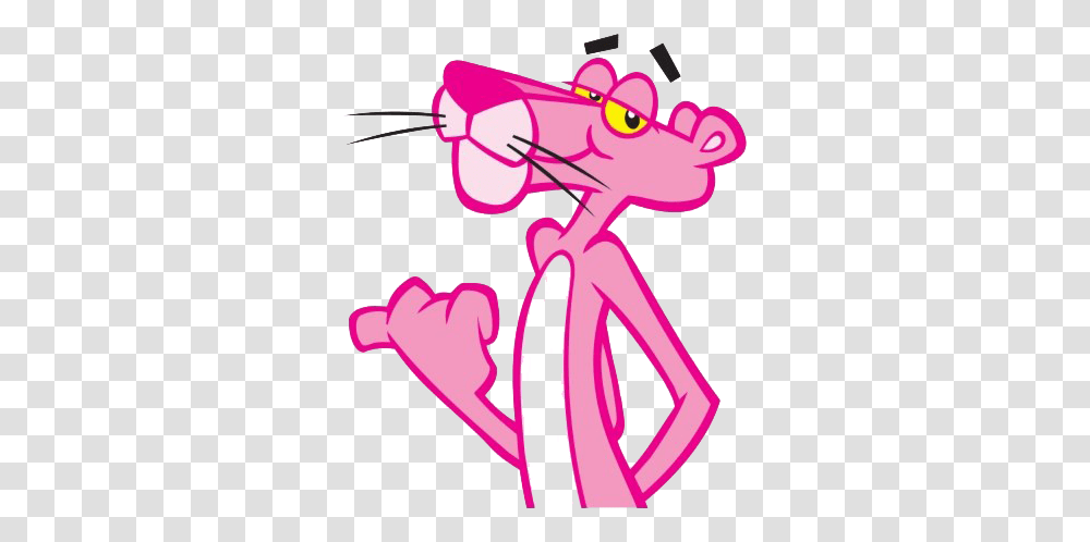 The Pink Panther Image Owens Corning Pink Panther, Vehicle, Transportation, Heart, Cupid Transparent Png