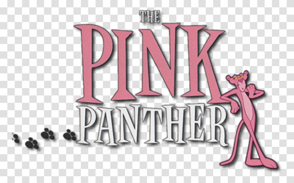 The Pink Panther Logo Image Pink Panther Movie Logo, Word, Alphabet, Novel Transparent Png