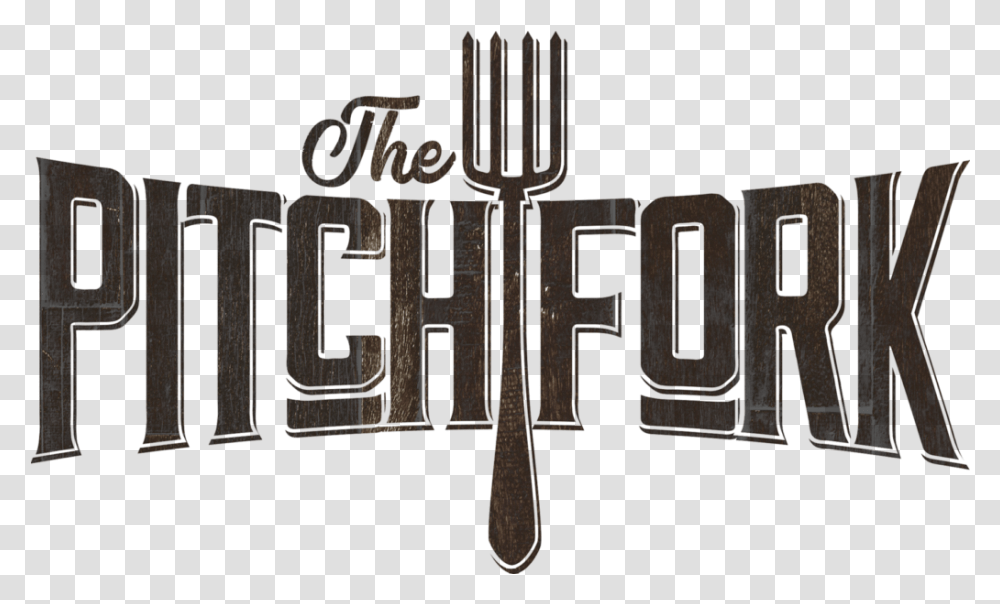 The Pitchfork Graphic Design, Text, Symbol, Wood, Word Transparent Png