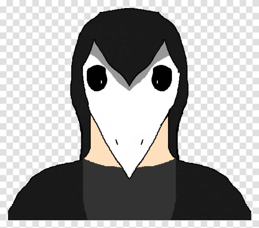 The Plague Doctor Cartoon, Bird, Animal, Penguin, Person Transparent Png