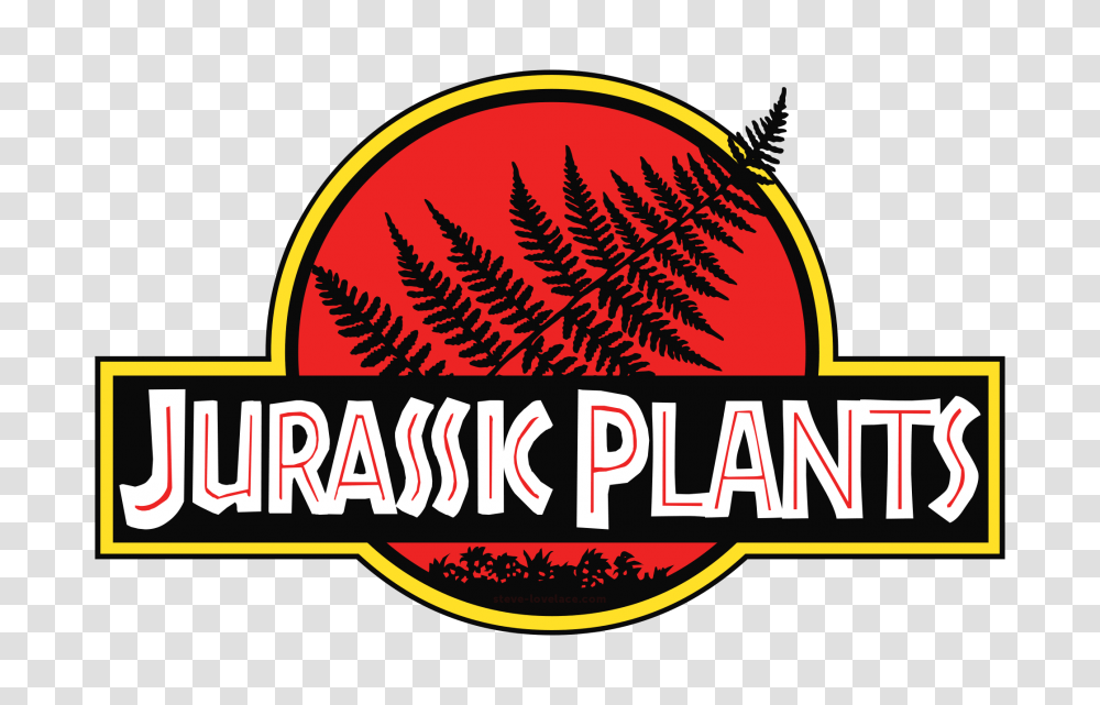 The Plants Of Jurassic Park Steve Lovelace, Logo, Label Transparent Png