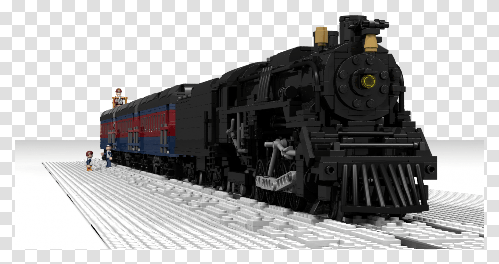 The Polar Express Lego Polar Express Moc, Locomotive, Train, Vehicle, Transportation Transparent Png