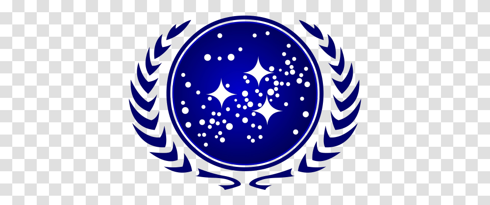 The Politics Of Star Trek Pt United Federation Of Planets Logo, Label, Text, Symbol, Trademark Transparent Png
