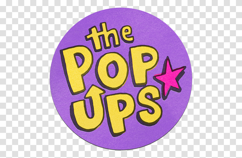The Pop Ups Pop Ups Logo, Symbol, Trademark, Text, Badge Transparent Png