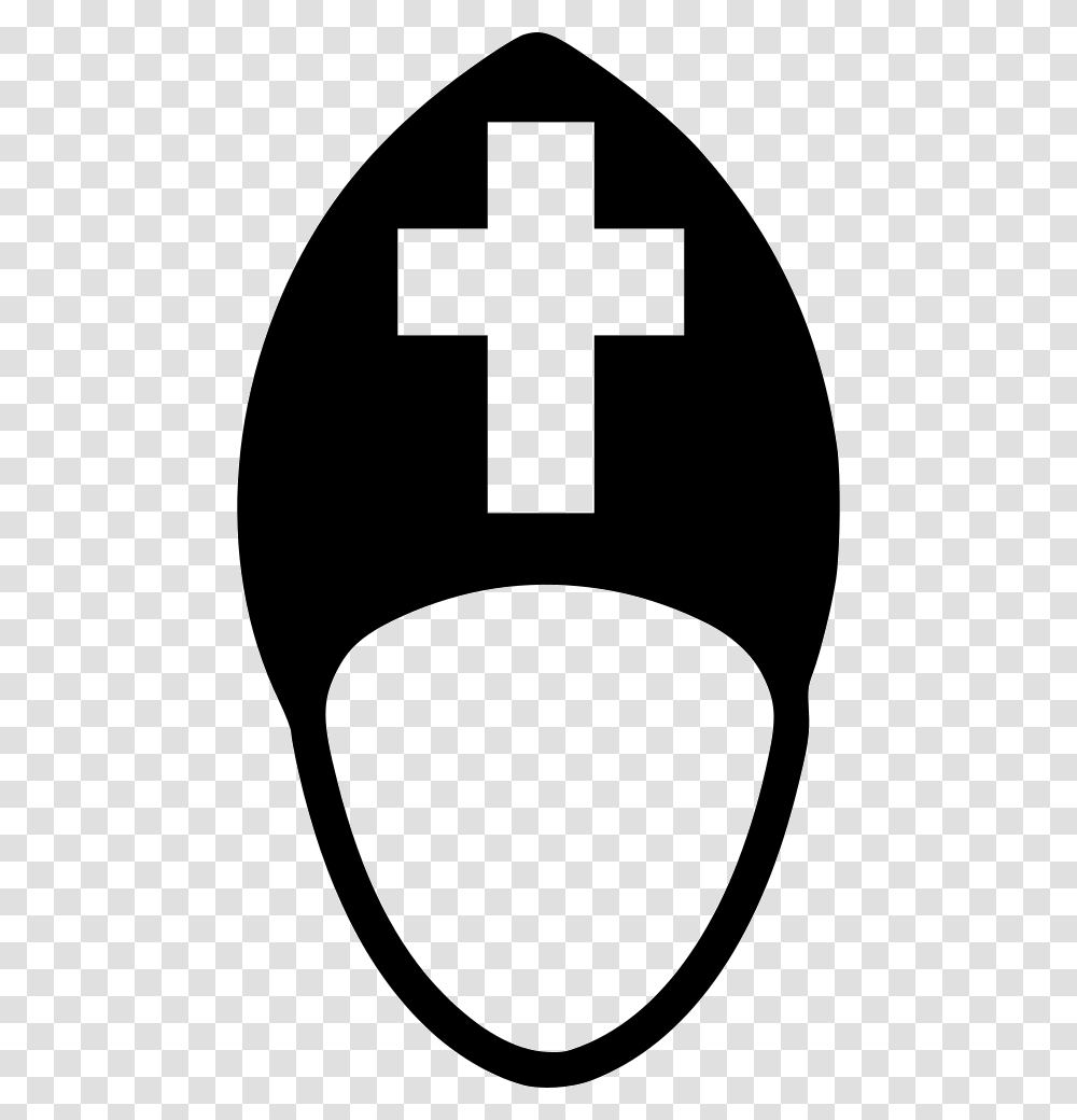 The Pope Cross, Apparel, Bathing Cap, Hat Transparent Png