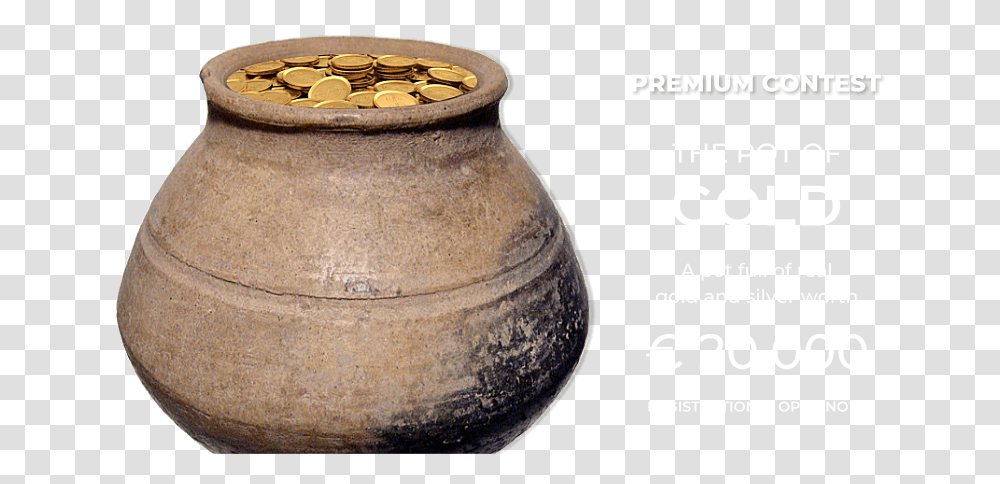 The Pot Of Gold, Pottery, Jar, Urn, Milk Transparent Png