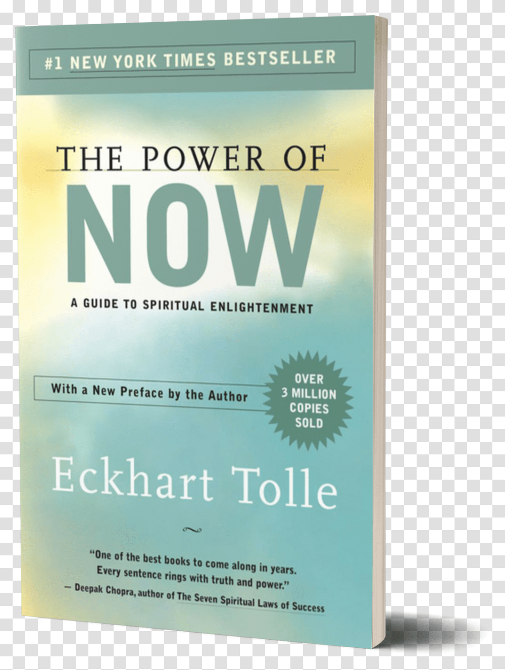 The Power Of Now A Guide To Spiritual Enlightenment, Poster, Advertisement, Flyer, Paper Transparent Png