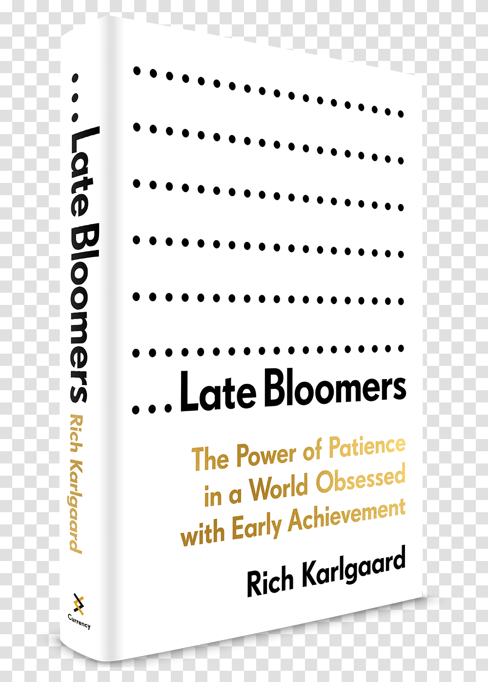 The Power Of Patience In A World Obsessed With Early Late Bloomers Book, Word, Page, Flyer Transparent Png