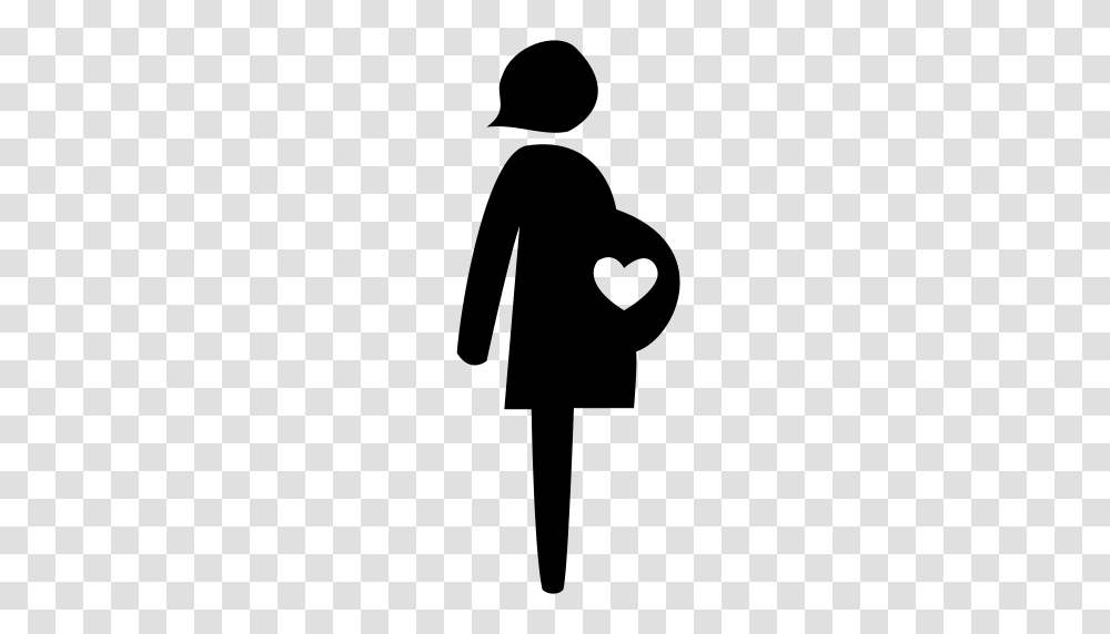 The Pregnant Mother Pregnant Woman Icon With And Vector, Gray, World Of Warcraft Transparent Png