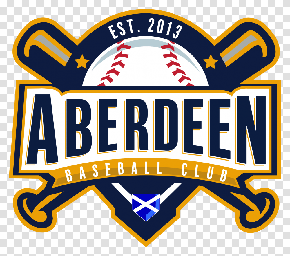 The Premier Baseball Club In North Of Scotland Baseball Club Logo, Text, Crowd, Sport, Food Transparent Png