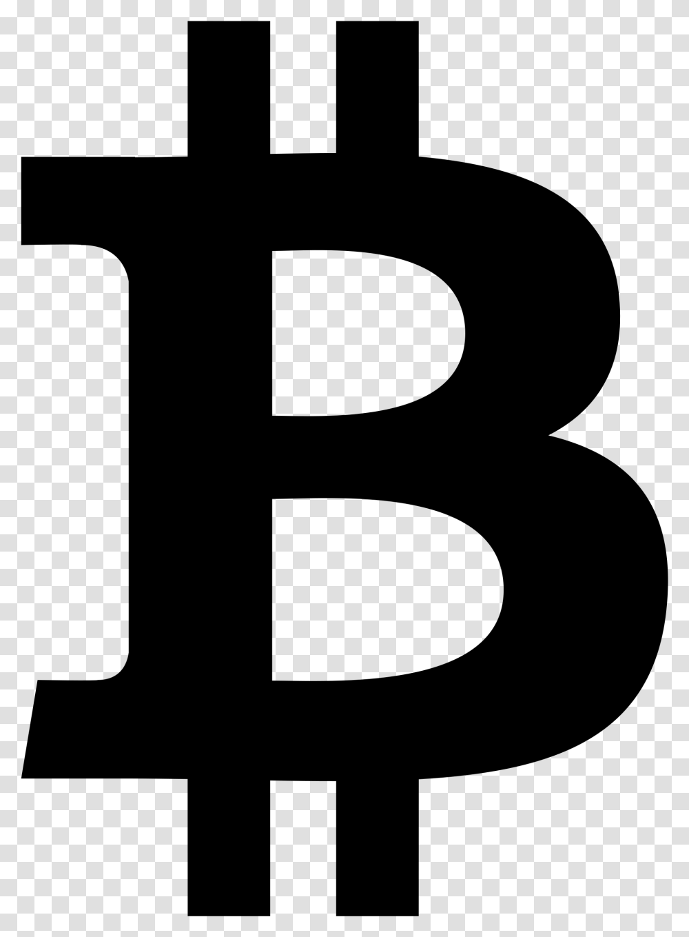 The Prevailing Bitcoin Trading Symbol Btc Icon, Gray, World Of Warcraft Transparent Png