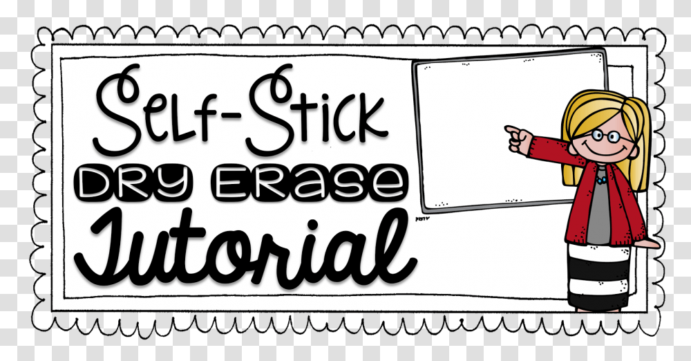 The Primary Gal Self Stick Dry Erase Tutorial, Label, Alphabet, White Board Transparent Png
