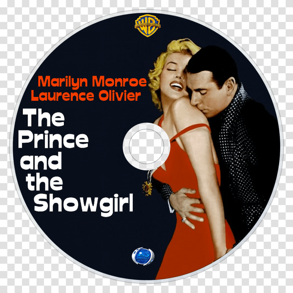 The Prince And The Showgirl Bluray Disc Image Prince And The Showgirl, Disk, Person, Human, Dvd Transparent Png