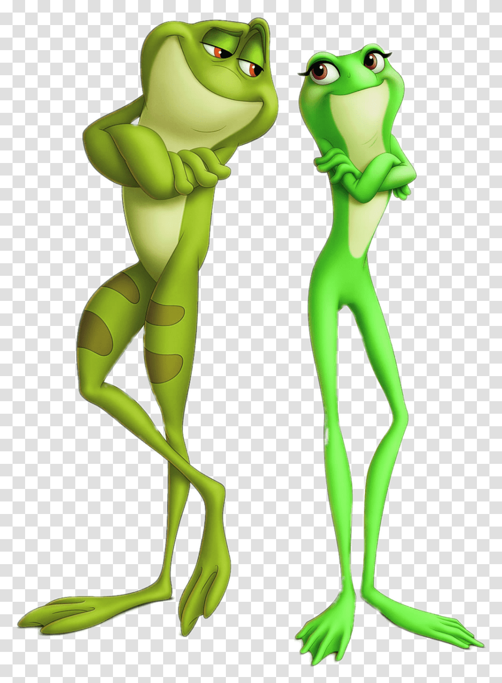 The Princess And The Frog Princess And The Frog The Frog, Alien, Skeleton, Figurine Transparent Png