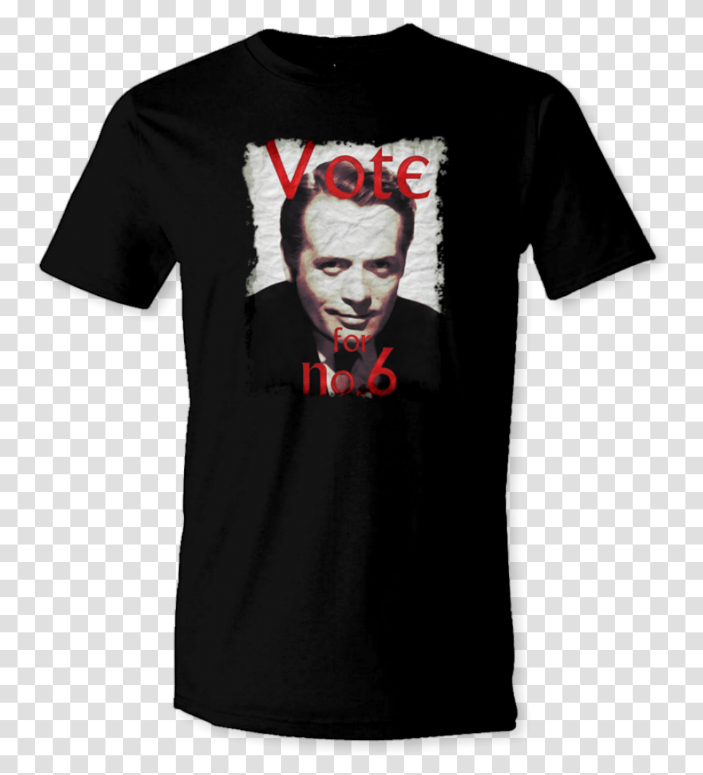 The Prisoner Vote For No Harder They Come T Shirt, Apparel, T-Shirt, Sleeve Transparent Png