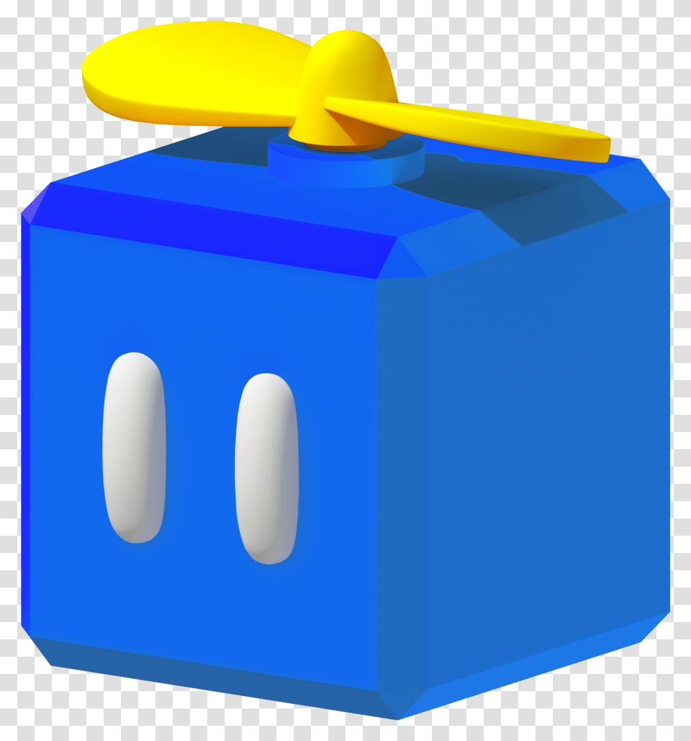 The Propeller Blocks From Super Mario 3d Land Mario All Blocks 3d, Jar, Plant, Box, Bottle Transparent Png