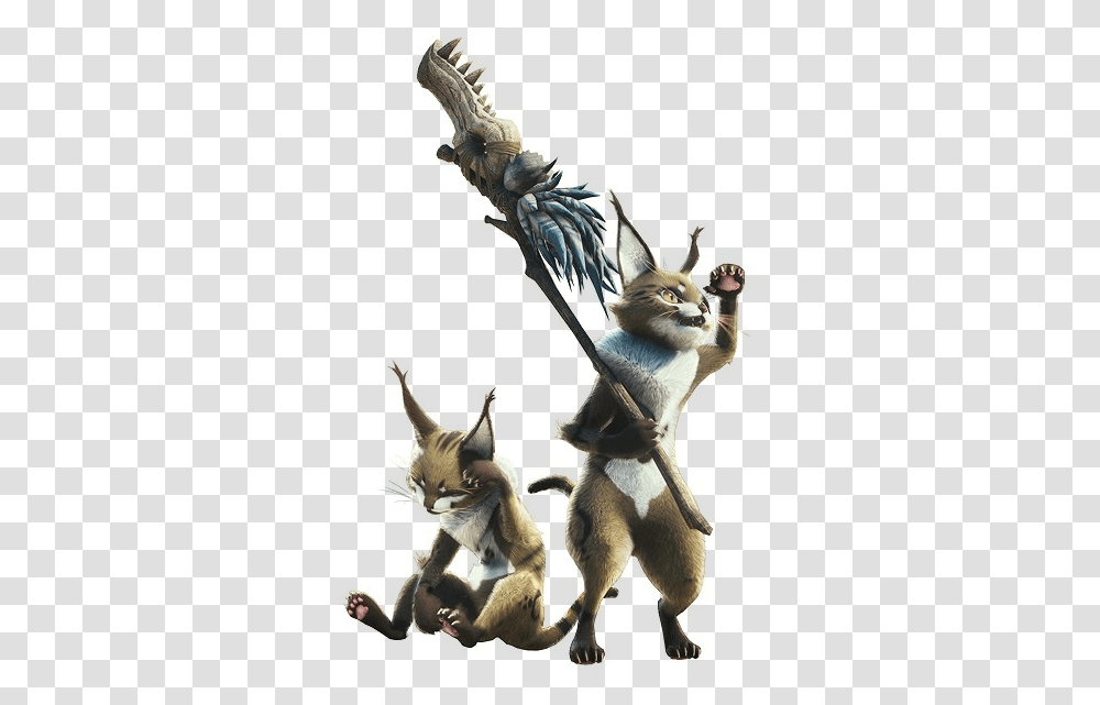 The Protagonist Of Last Video Game You Played Is A Weasel In Monster Hunter, Pet, Animal, Mammal, Cat Transparent Png