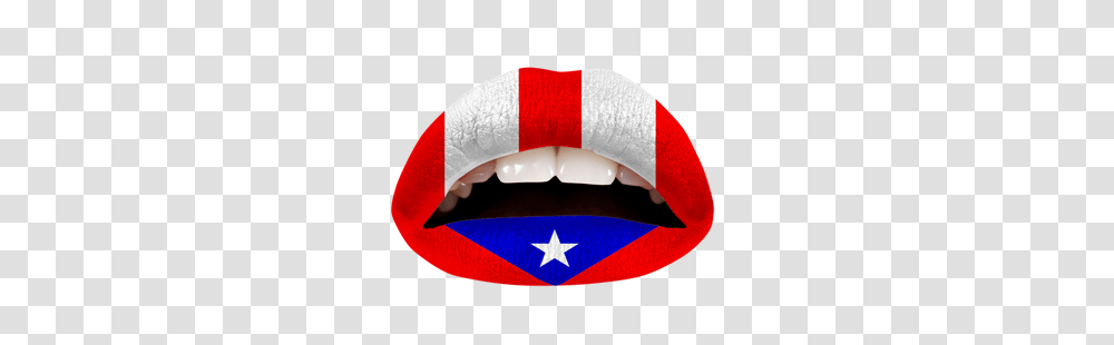 The Puerto Rican Flag Violent Lips, Mouth, Teeth Transparent Png