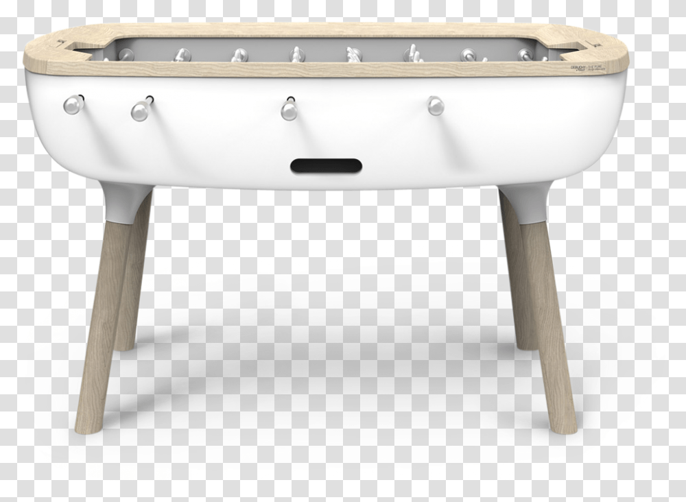The Pure Foosball Table 0 Baby Foot Blanc Design, Furniture, Room, Indoors, Pool Table Transparent Png