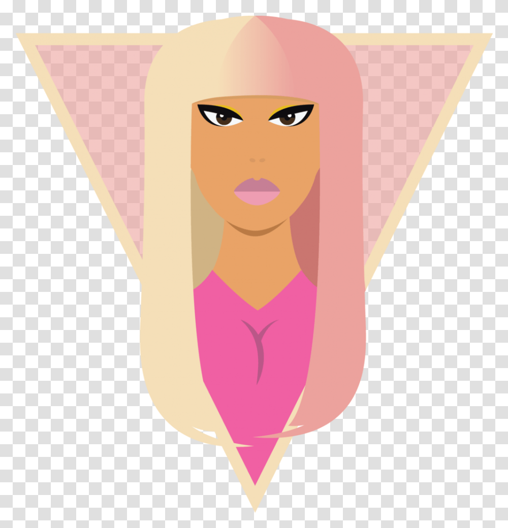 The Queen - Lindsay Quesnel Illustration, Label, Heart, Triangle, Neck Transparent Png