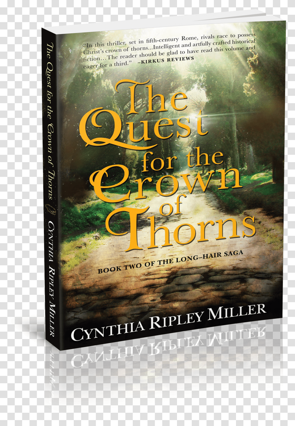 The Quest For Crown Of Thorns Cynthia Ripley Miller Book Cover Transparent Png