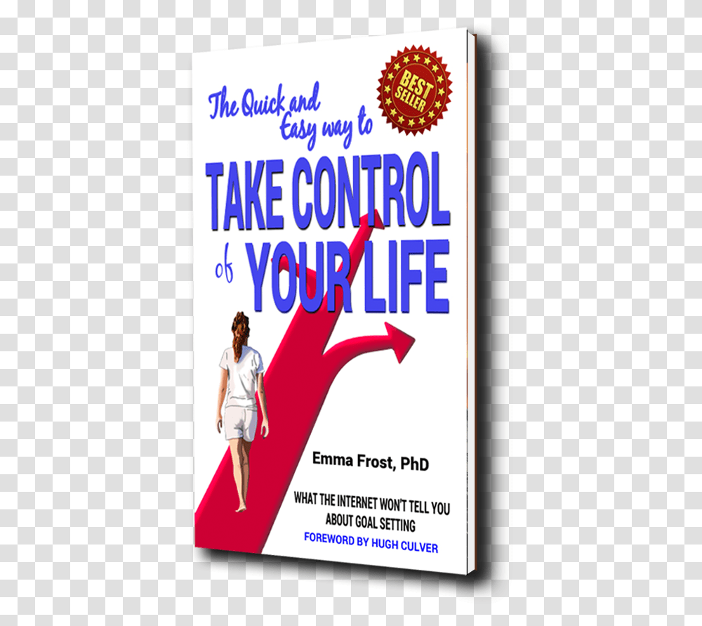 The Quick And Easy Way To Take Control Of Your Life Poster, Person, Advertisement, Flyer, Paper Transparent Png