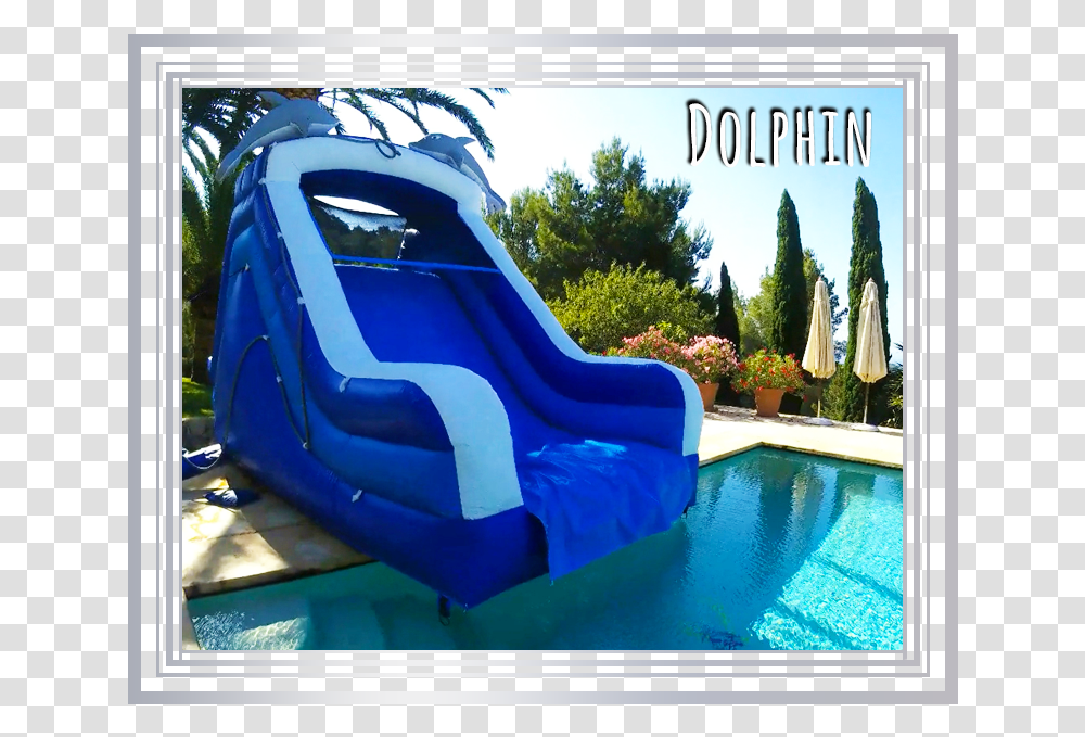 The Quotdolphin Inflatable, Slide, Toy, Water, Pool Transparent Png