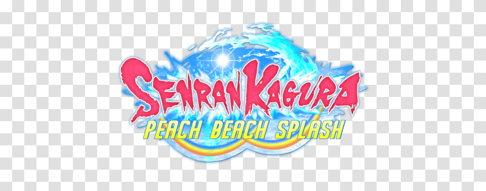 The Qwillery Xseed Games Senran Kagura Peach Beach Splash Logo, Clothing, Text, Outdoors, Art Transparent Png