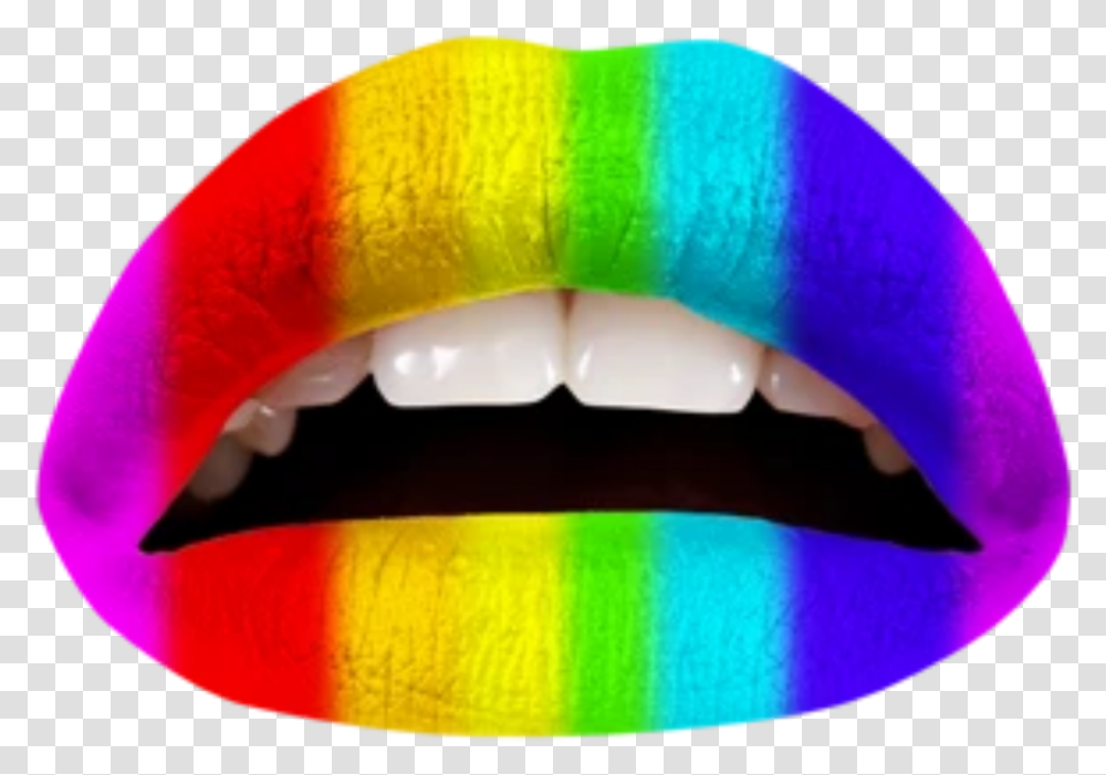 The Rainbow Lips Rainbow, Teeth, Mouth, Graphics, Art Transparent Png