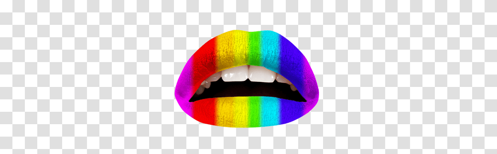 The Rainbow Violent Lips, Mouth, Teeth Transparent Png