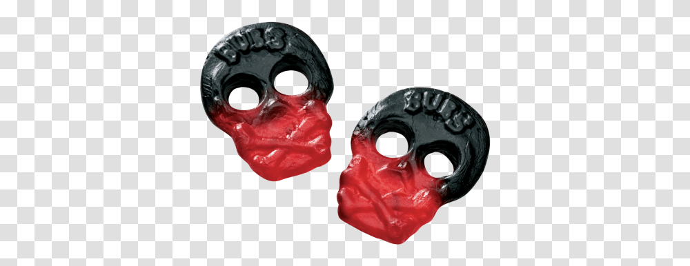 The Raspberry Liquorice Skull - Bubs Hallon Lakrits Skalle Sockerfri, Alien, Mask, Hole, Head Transparent Png