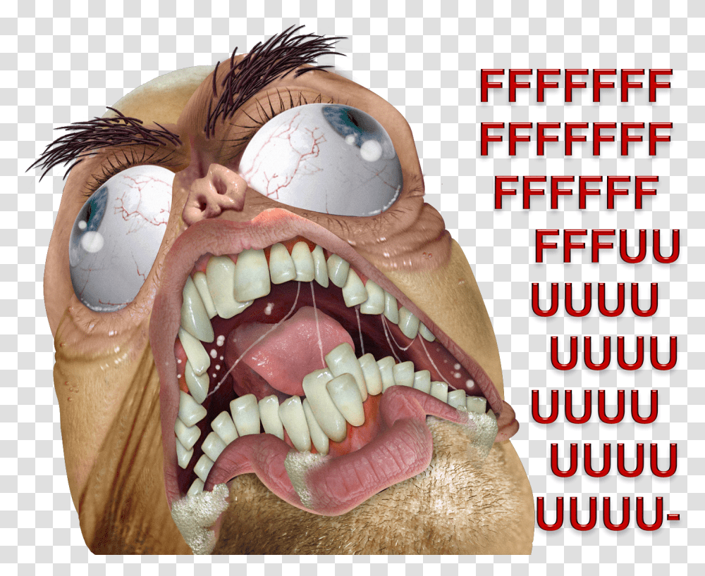 The Real Fuuu, Teeth, Mouth, Lip, Hot Dog Transparent Png