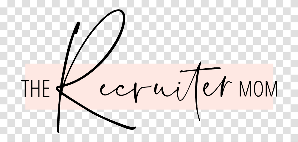 The Recruiter Mom, Bow, Handwriting, Signature Transparent Png