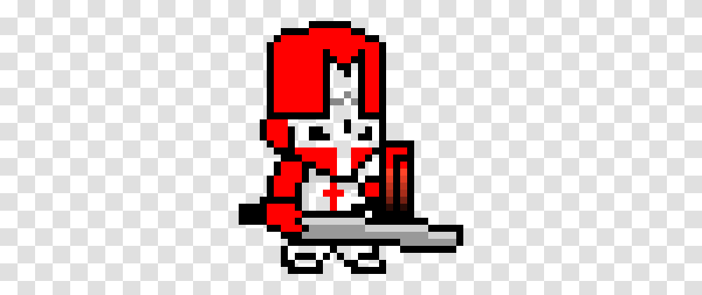 The Red Knight Pixel Art Maker, First Aid, Pac Man Transparent Png